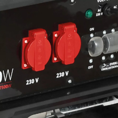 Генератор Einhell TC-PG 8000 3-фазний, 230V/400V, 8.0кkW, електростартер, AVR 25л (4152640) Винница - изображение 3