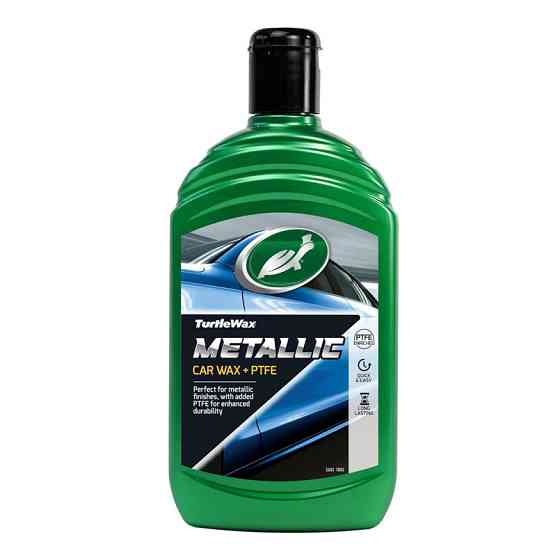 Поліроль для кузова Turtle Wax Metallic PTFE з поліфлоном для фарби металік 500мл Львів