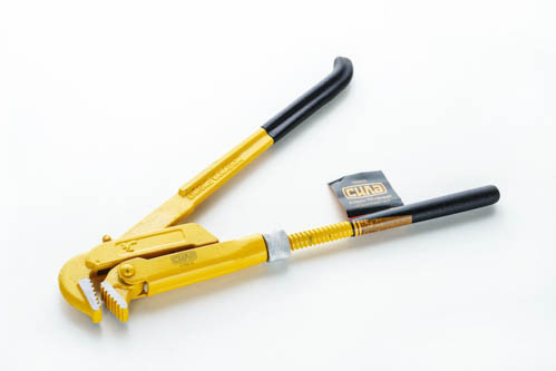 Ключ трубний кований 1,5'' 90° CrV СИЛА Харків - фото 1