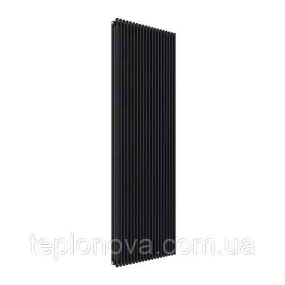 Дизайнерский радиатор 1800/560 (мм) черный мат IDEALE GIULIA (универсальное подключение) 12 20/1800/560 Черновцы