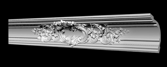 Потолочный плинтус 2м   GP-20  105х109x2000mm  (+ GP20с +GP21) Днепр - изображение 1