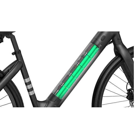 Електровелосипед OKAI EB60 Black 28', 350(550)W, 9,6Ah, 100km, 25kmh, NFC, App, 23kg (EB60-B) Киев