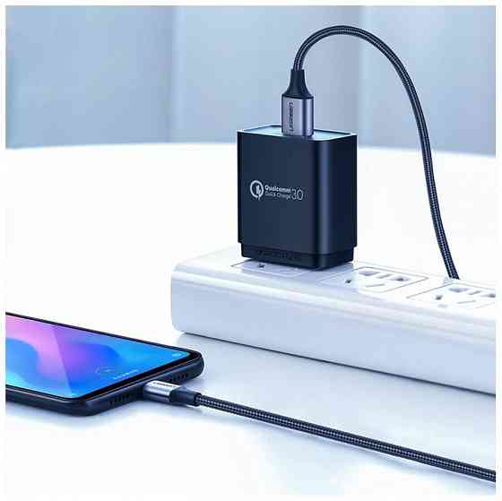 Кабель UGREEN USB-A до USB-C 2м, чорний Київ