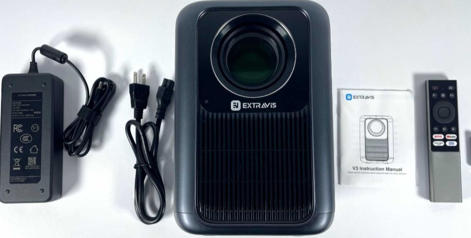 Проєктор EXTRAVIS V3 1080P 1000ANSI — Smart, YouTube, Netflix Харків - фото 6