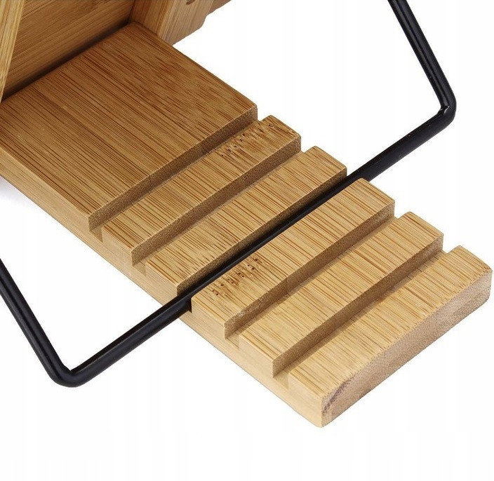 Бамбуковая Подставка регулируемая для книг / планшета Malatec (19222) Нововолынск - изображение 6