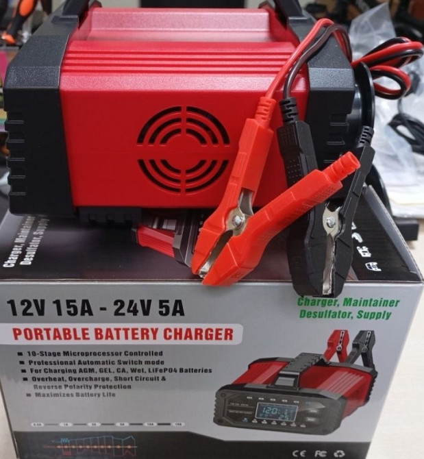 НОВИНКА! ЕКСКЛЮЗИВ! Импульсное зарядное устройство Foxsur 12V- 15A Харьков - изображение 7