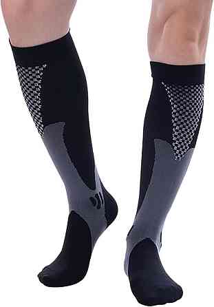 Гетры футбольные игровые, тренировочные,спортивные, унисекс,(EU 42-45) размер L, цвет черный Каменец-Подольский