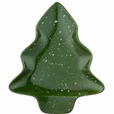 Блюдо Ardesto Christmas New Year's 22х19см кераміка (AR3089) Винница