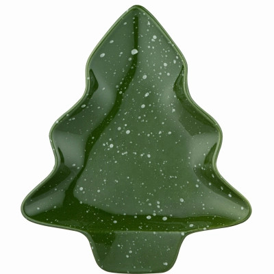 Блюдо Ardesto Christmas New Year's 22х19см кераміка (AR3089) Винница - изображение 3