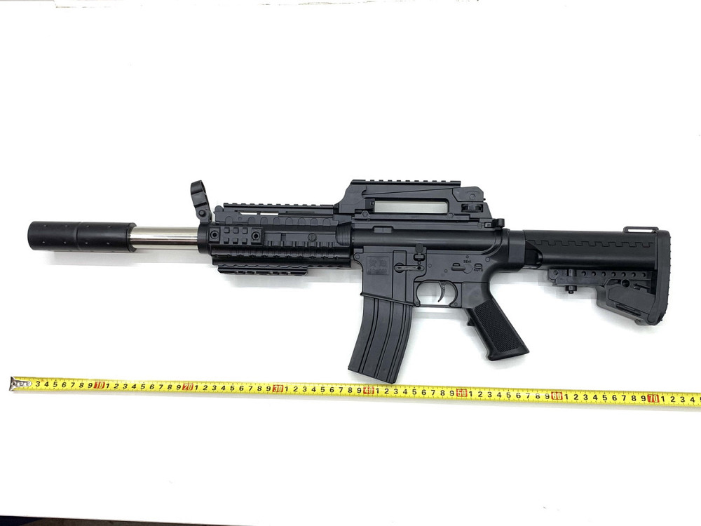 Автомат іграшковий на пульках лазерний приціл 71см Чорний (1239-5A) Чернигов - изображение 5