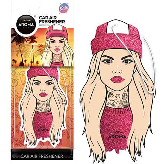 Ароматизатор Aroma Car Cellulose HYPE GIRL - Cap сухий Киев