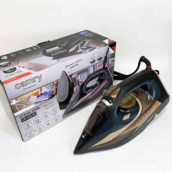 Легкий паровой утюг для дома Camry CR 5036 3400Вт, Хорошие бюджетные утюги, Современный паровой утюг GF-73 Львов