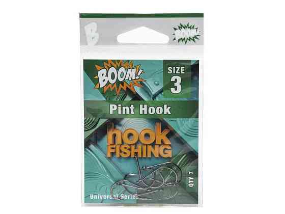 Крючок для мирной рыбы Pint Hook No3 (7 шт/уп) (BN) ТМ BOOM Киев