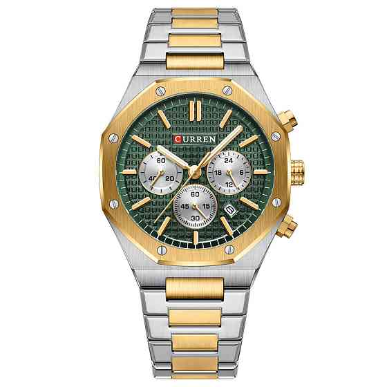 Curren 8440 Silver-Gold-Green Киев