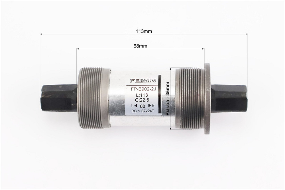 Картридж-каретка "квадрат" MTB 68х113мм, B902-2J+ Київ - фото 2