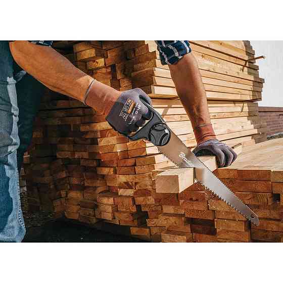 Пила ручная двусторонняя 31см, V-SERIES, KT-V1406 Киев
