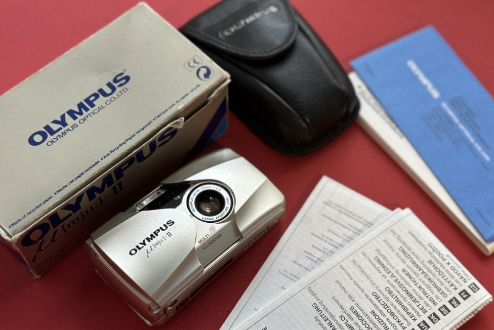 Olympus mju ii плівковий фотоапарат мью 2 новий з коробкою kodak zoom. Харків - фото 7