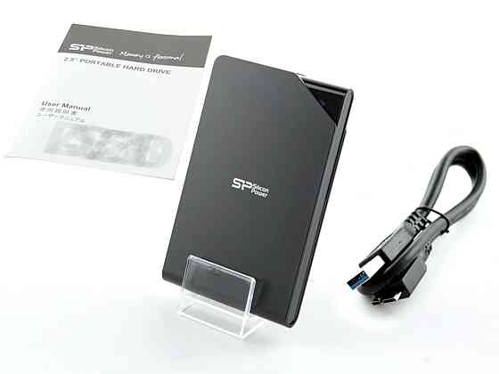 PHD External 2.5'' SiliconPower USB 3.1 Gen. 1 Stream S03 1TB Black Киев