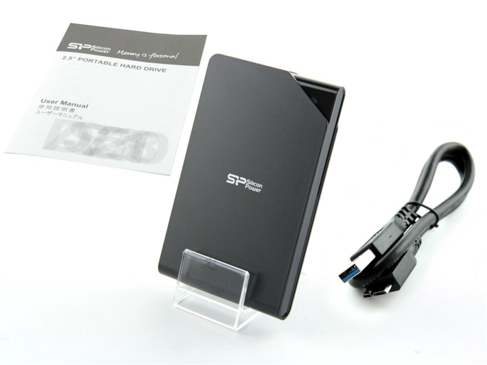PHD External 2.5'' SiliconPower USB 3.1 Gen. 1 Stream S03 1TB Black Київ - фото 2