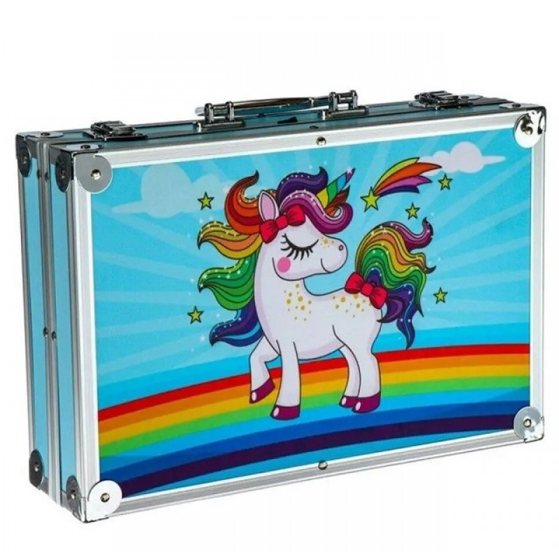 Набір для творчості в алюмінієвій валізі "Єдиноріг" 145 предметів 3965 Одеса - фото 6