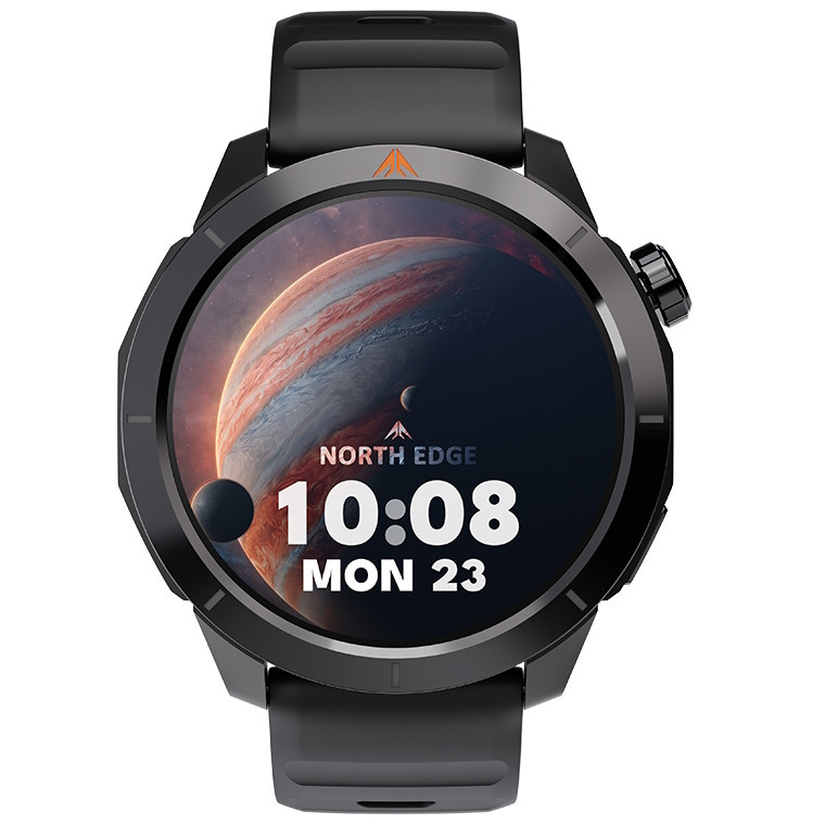 Часы умные наручные North Edge XTrek Pro 5Bar с компасом Черный Киев - изображение 11
