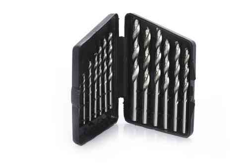 Набір свердел для металу Р6М5 пласт бокс 1,5-6,5 мм 13 шт. APRO Рівне