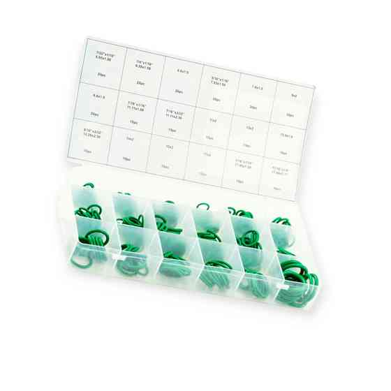 Набір ущільнювальних кілець 270 шт "зелені" для кондиціонера vvs Мукачево