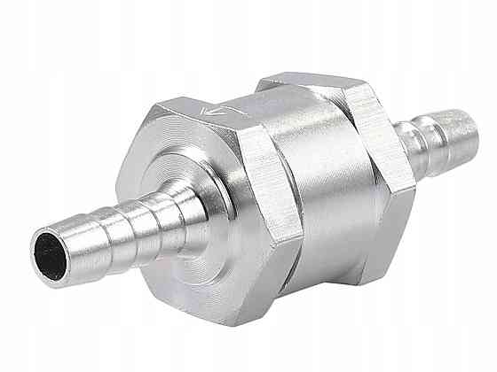 Обратний клапан 8 мм для бензонасоса алюмінієвий Київ