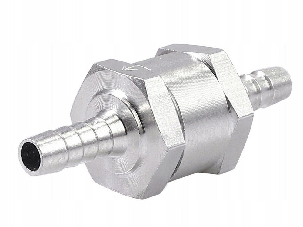 Обратный клапан 8 мм для бензонасоса алюминиевый Киев - изображение 2