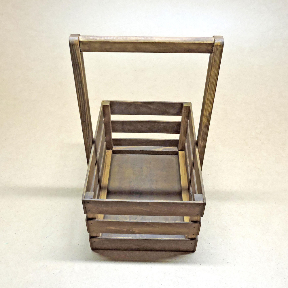 Подарунковий кошик "Шеллі 18х30" капучино Миколаїв - фото 7