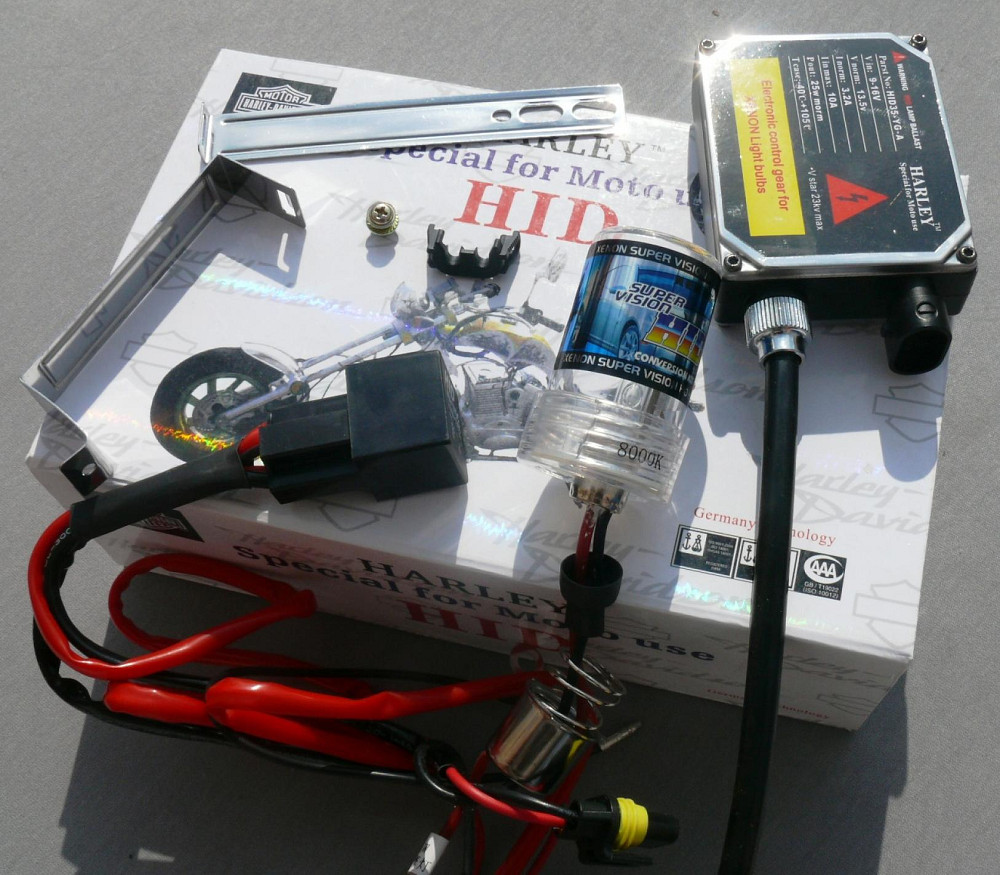 Біксенон (мото) BA20D (зі змінним кутом розсіювання) VDK Київ - фото 1