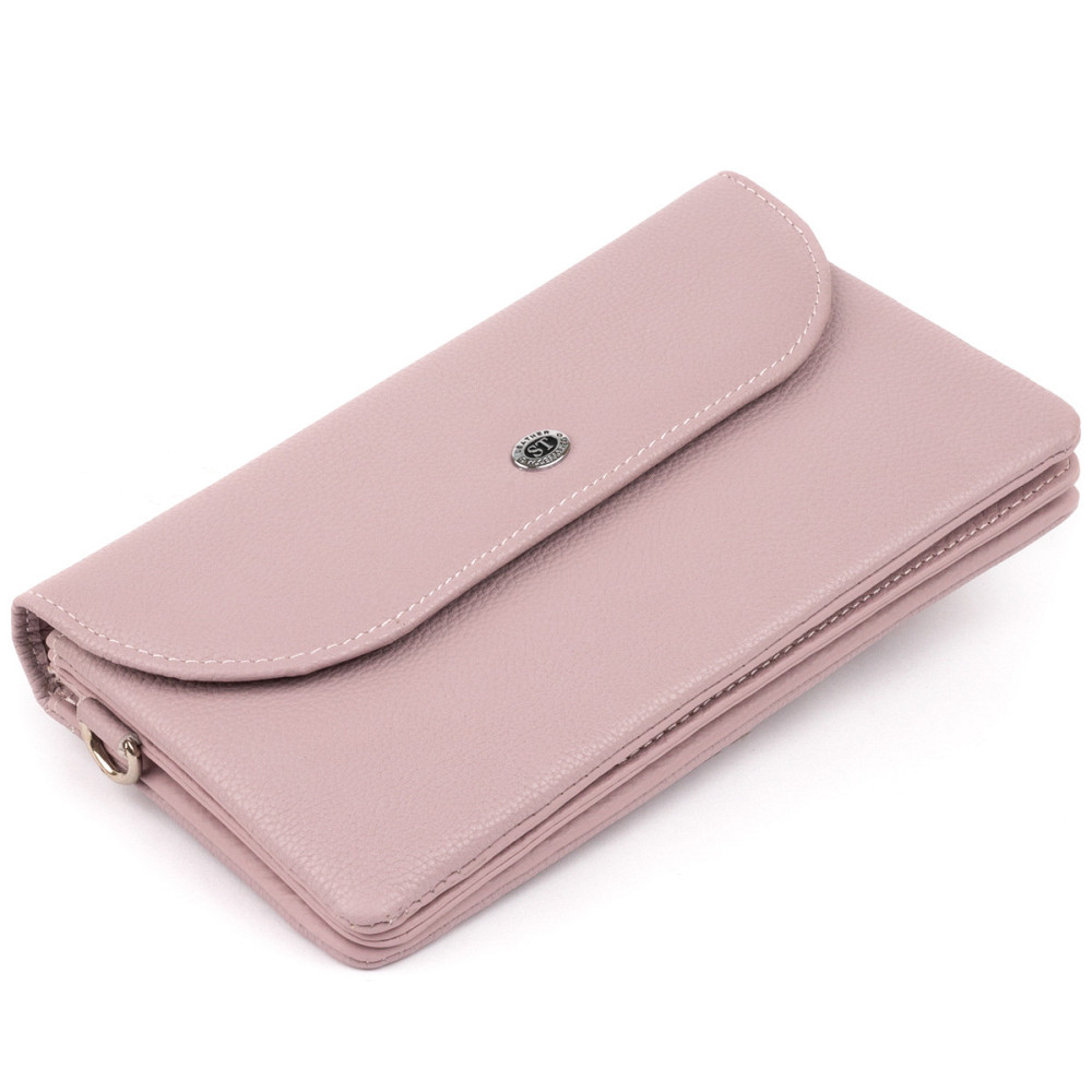 Клатч из кожи женский Лиловый (ST Leather) Киев - изображение 11