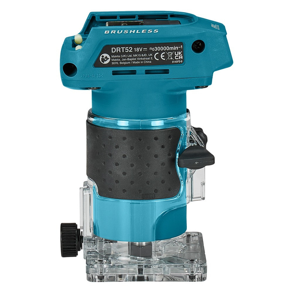 Фрезер аккумуляторный бесщеточный кромочный Makita DRT52Z 18 В, цанга 6 мм, без АКБ и ЗУ Киев - изображение 3