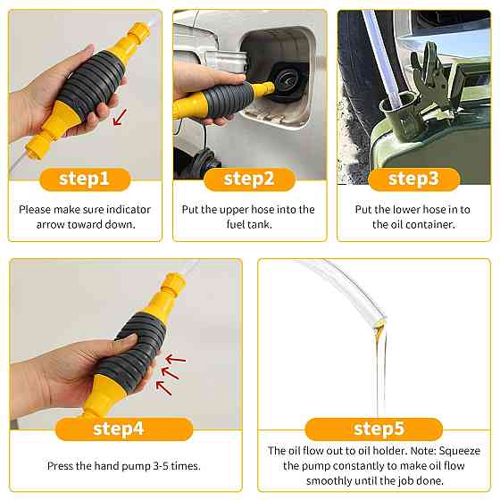 Помпа ручная для перекачки жидкости и топлива Винница