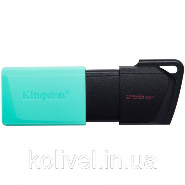 USB Flash Kingston DT Exodia M 256GB USB3.2 Gen1 Black/Teal, Retail (DTXM/256GB#) Киев - изображение 1