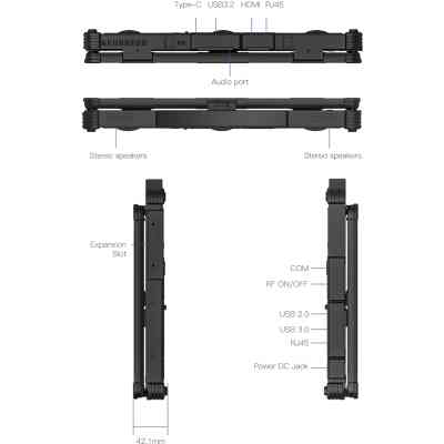 Ноутбук Vinga Scout X14A (X14A-123516512BWP) Вінниця