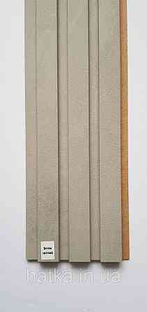 Стеновая реечная панель МДФ 117х12х2800 мм Бетон светлый СП12117-35 Киев
