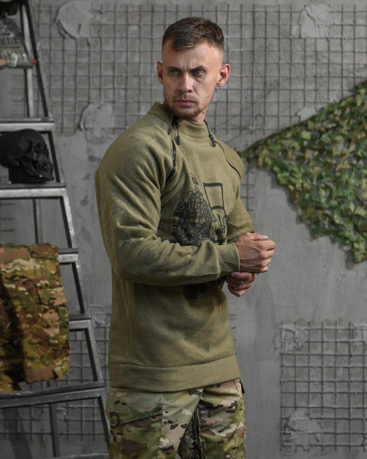 Флиска олива ВСУ крест олива мужская Одесса - изображение 13