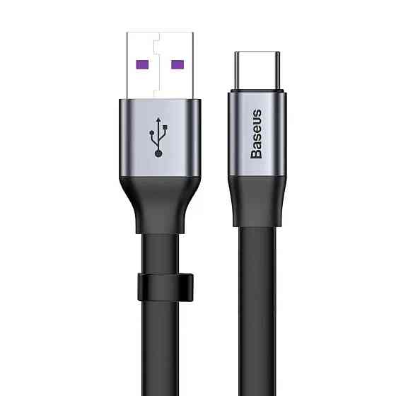Кабель USB Type-C Baseus CATMBJ-BG1 (0,23 м, 5 А 40 В) Миколаїв