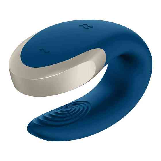 Вібратор для пар Satisfyer Powrot Double Love (Blue) Sex Aura Київ