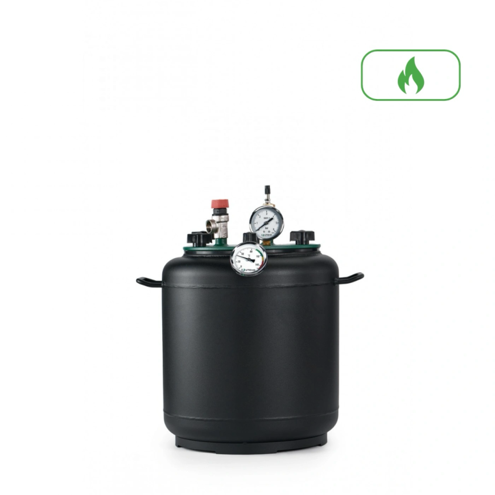 Автоклав бытовой УТех-16 на 16 банок стальной для консервирования домашний Киев - изображение 1