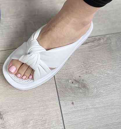 GREMMY Шльопанці жіночі GREMMY 912 білі (літо, шкіра натуральна) (4491) 36-40 Коломыя