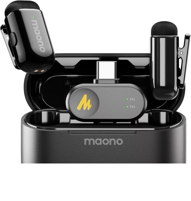 Микрофон беспроводной петличный Maono T1 mini Киев - изображение 2