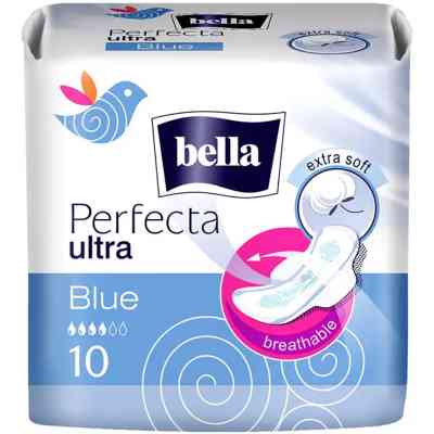 Гигиенические прокладки Bella Perfecta Blue Soft Ultra 10 шт. (5900516305871) Винница