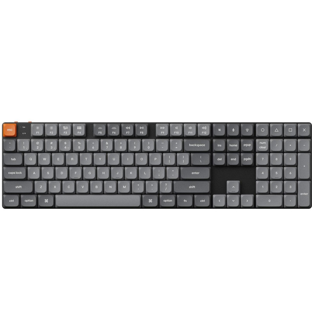 Клавіатура бездротова Keychron K5 Max, Gateron MX 2.0 Brown, Hot-Swap, RGB UA Black (K5M-H3-UA) ( 22247 ) Харьков - изображение 1