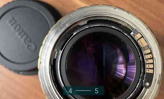 Об'єктив: Porst Color Reflex 55mm. F1.2 mc. Auto для Canon. Харків