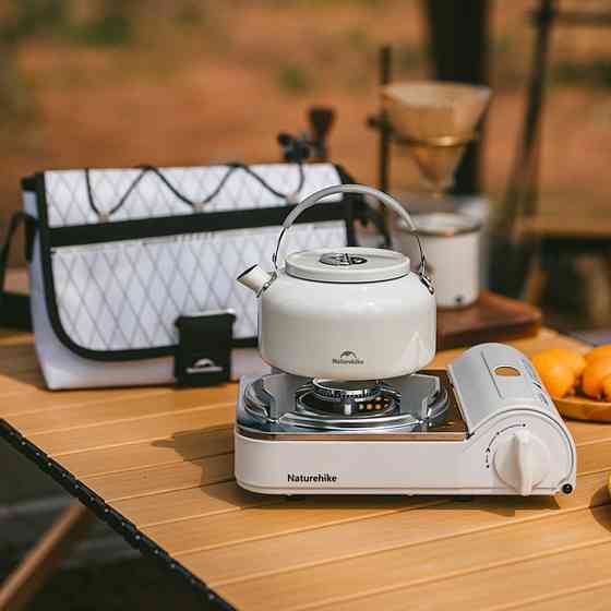 Пальник газовий Naturehike CNK2350CF016, білий Киев