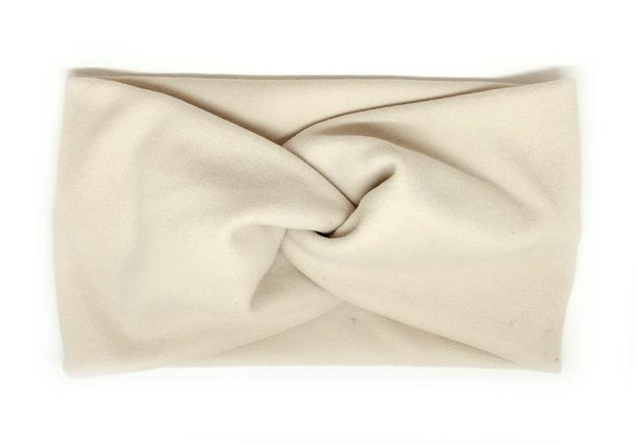 Пов'язка осіння жіноча молочна Київ - фото 1