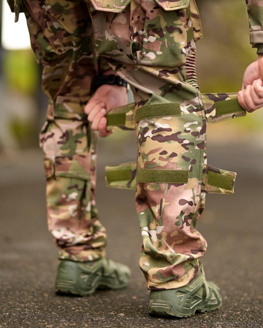 Штурмовой тактический костюм софтшел SHARCK   ПП8163 Одесса - изображение 10