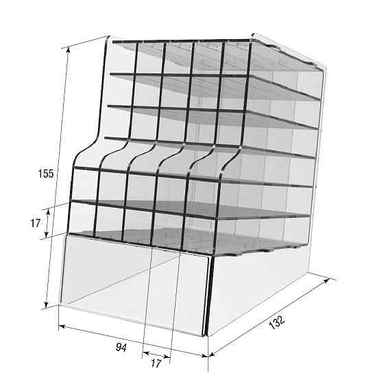 Органайзер для туши EKOSTAR 30 ячеек Киев